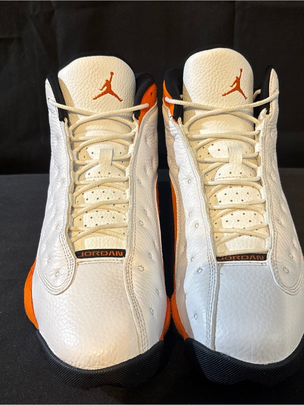 Air Jordan 13 Retro Starfish Mens Sneakers white/orange size 11.5 brand new